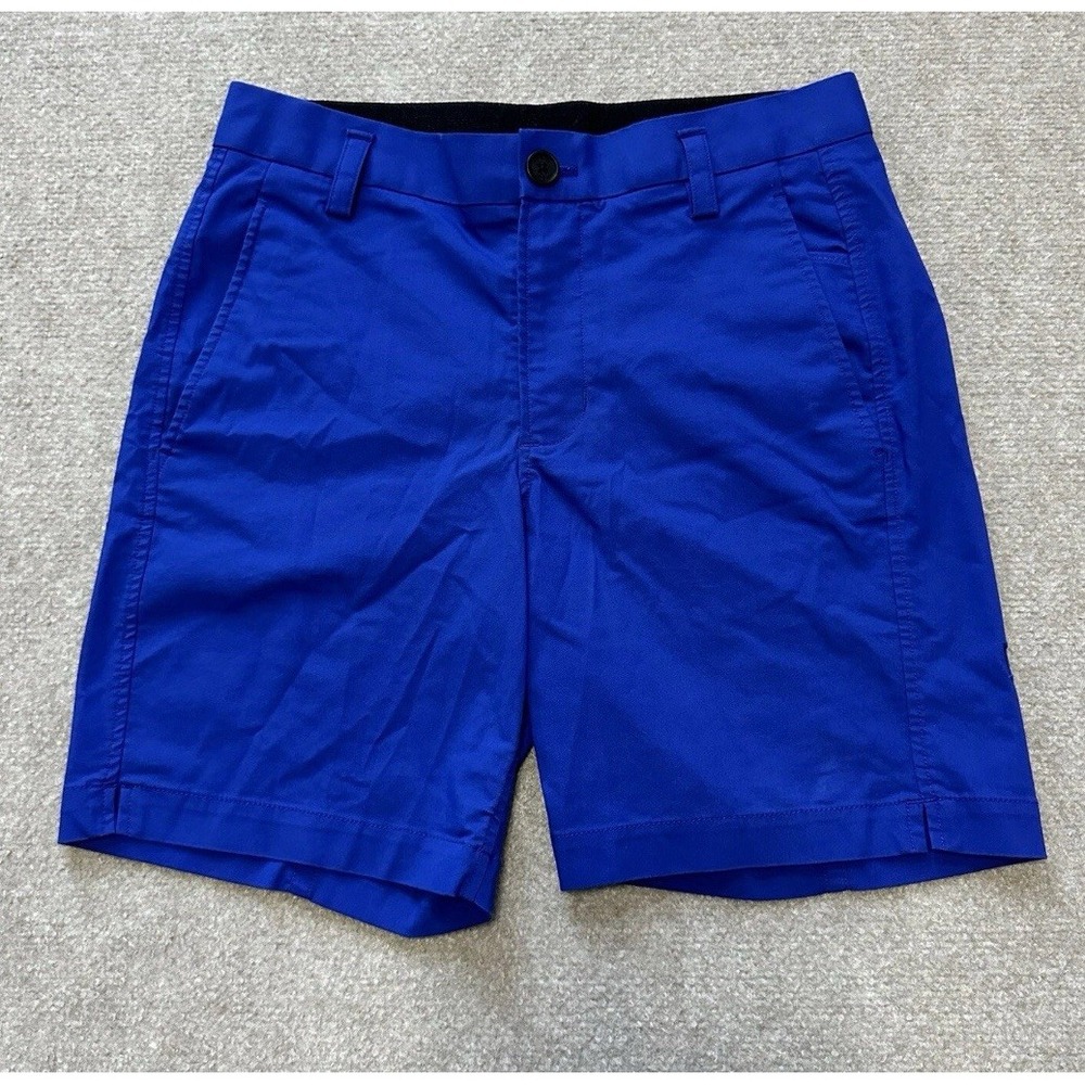 Kit & Ace Men's‎ 32 7" Inseam Royal Blue Performance Stretch Casual Chino Shorts